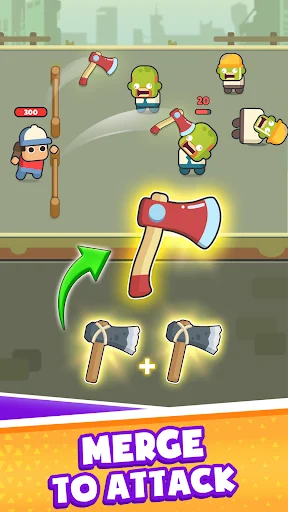 Backpack Hero: Merge Weapon 2