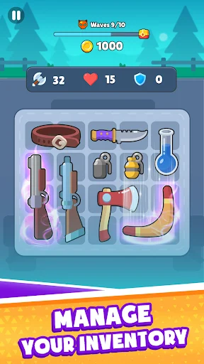Backpack Hero: Merge Weapon 3