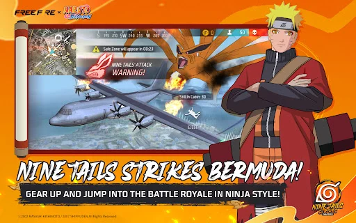 Free Fire x NARUTO SHIPPUDEN MOD APK 1.109.1 for Android 3