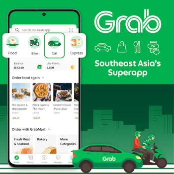 Grab – Taxi & Food Delivery 1