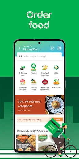 Grab – Taxi & Food Delivery 3