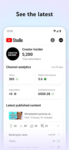 YouTube Studio 1