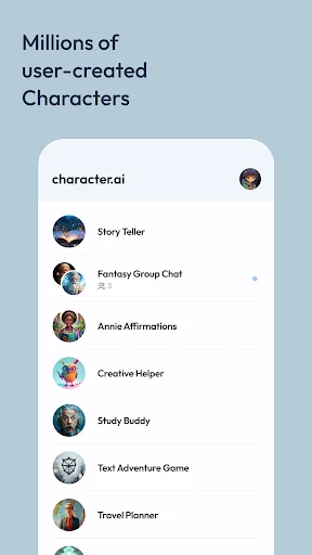 Character AI: Chat, Talk, Text MOD APK (Premium Unlocked) 1.6.4 2