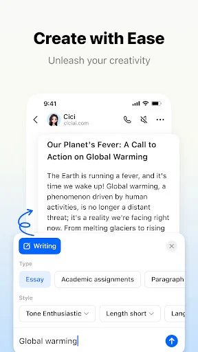 Cici – Your AI assistant MOD APK 7.8.0 (Premium Unlocked) 3