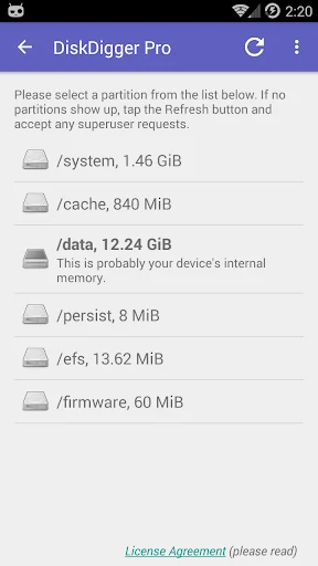 DiskDigger Pro file recovery 5