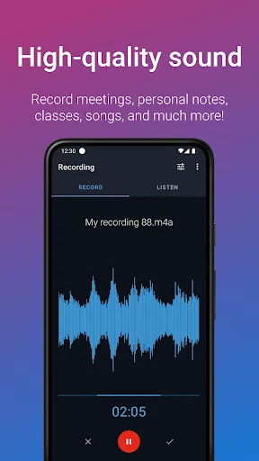 Easy Voice Recorder MOD APK 2.9.0 (Patched/Mod Extra) 2