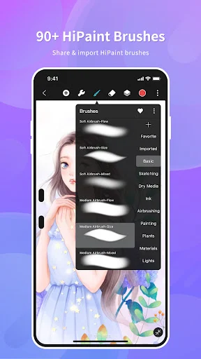 HiPaint MOD APK 5.1.6 (Premium Unlocked) for Android 1