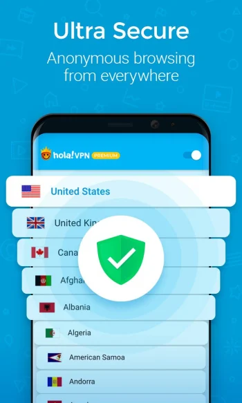 Hola VPN Proxy Plus 3