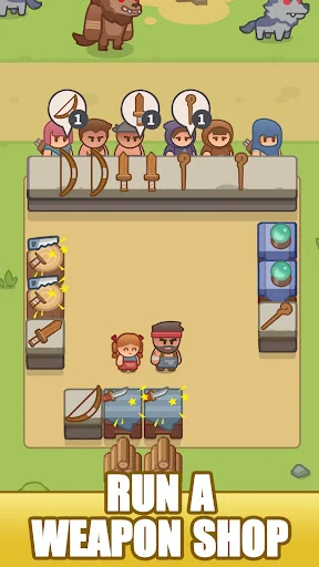 Idle Weapon Shop MOD APK 1.0.10 (Menu, Free Rewards) 1