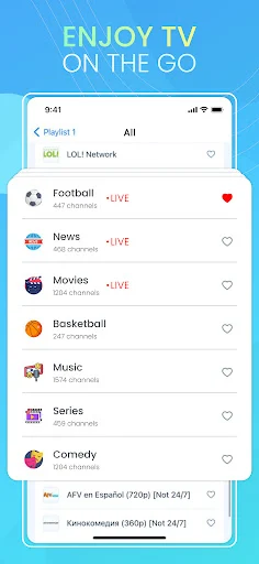 IPTV Smart Player MOD APK 2.2 (Premium Unlocked) 2