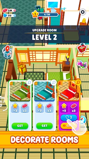 My Perfect Hotel MOD APK 1.5.0 (Unlimited Money) 3