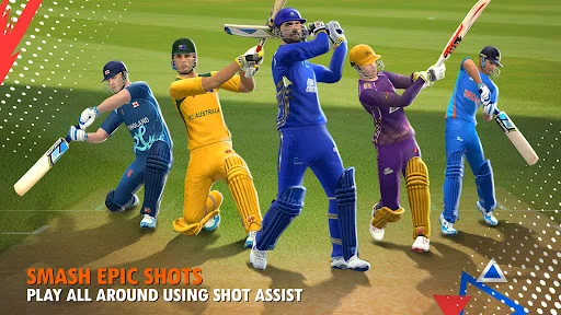 Real Cricket MOD APK 2.8 (Unlimited Money) 3