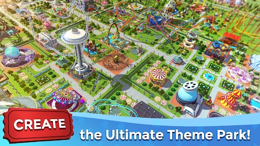 RollerCoaster Tycoon Touch MOD APK 3.42.0 (Unlimited Money) 1