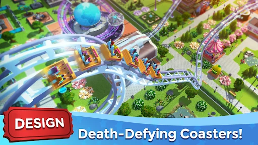 RollerCoaster Tycoon Touch MOD APK 3.42.0 (Unlimited Money) 2