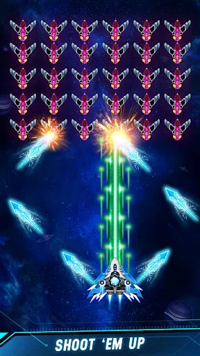 Space Shooter MOD APK 1.877 (Unlimited Money) 1