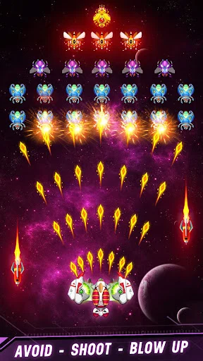 Space Shooter MOD APK 1.877 (Unlimited Money) 5