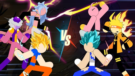 Stickman Dragon Fight – Super 4