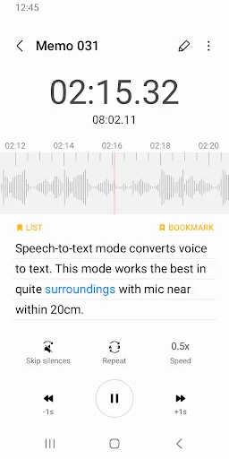 Samsung Voice Recorder MOD APK 21.5.70.79 4